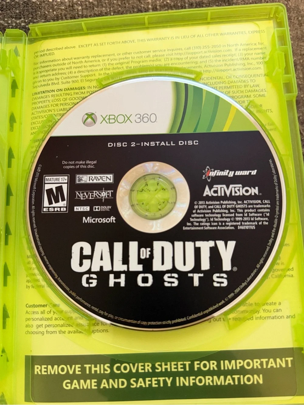 Call of Duty: Ghosts - Xbox 360